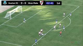 2015 Dr Pepper Dallas Cup Everton vs River Plate [upl. by Eirahcaz]