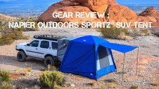 Napier Outdoors Sportz SUV Tent Review [upl. by Kiri485]