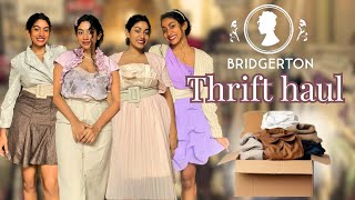 Massive thrift sale  Bridgerton look book 🌸 Tryon Haul [upl. by Katinka]