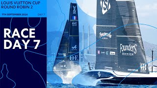 Louis Vuitton Cup  Day 7  Round Robins  LIVE [upl. by Enyedy]