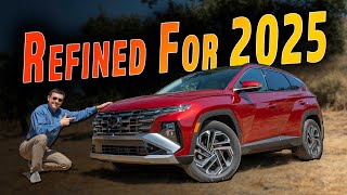 2025 Hyundai Tucson First Drive Review  The Angular SUV Gets A New Nose amp Much Better Dash [upl. by Gambrill524]