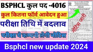 Bsphcl new update 2024 Bsphcl exam date 2024  Bsphcl syllabus 2024 [upl. by Horter]