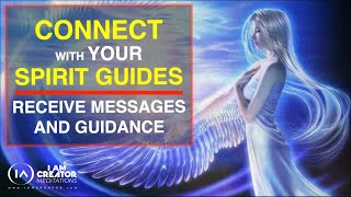 Connect With Your Spirit Guides While You Sleep Very Powerful Guided Meditation [upl. by Bendicta610]