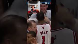 Derrick Roses EPIC Buzzer Beater vs Houston Rockets [upl. by Ragland925]