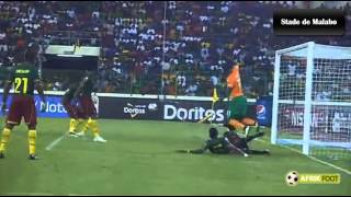 Les jongles de Junior Tallo  Cameroun vs Côte dIvoire 01  CAN 2015 [upl. by Anade]