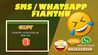 SMSWATSAPP FIAMTHU 2024 [upl. by Orest]