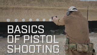 How to Shoot a Pistol  Handgun  Special Forces Fundamentals  Tactical Rifleman [upl. by Rabah]