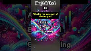 English Synonym Quiz Fun Game english quiz synonyms fun game wordfinder vocabulary learning [upl. by Esli681]