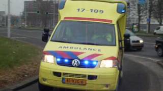 A1 compilatie ambulance dienst Rotterdam RijnmondGGD [upl. by Girvin]