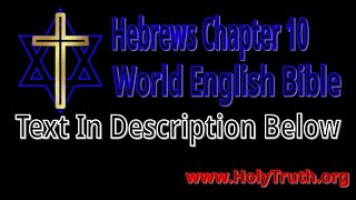 Hebrews Chapter 10 WEB [upl. by Millda]