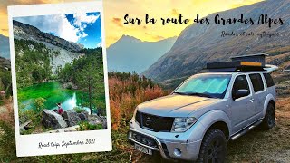 LA ROUTE DES GRANDES ALPES EN 4X4 AMÉNAGÉ Road trip et randonnées de folie 🚙 💦🌄 [upl. by Sirrad]