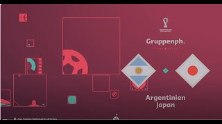 Weltpokal 2024  Gruppe H  Argentinien  Japan [upl. by Suirradal]