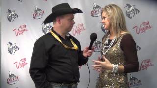 Miss Rodeo America 2008 Amy Wilson visits with 4TheRidecoms Jason Hetland at the 2012 WNFR [upl. by Hyps]