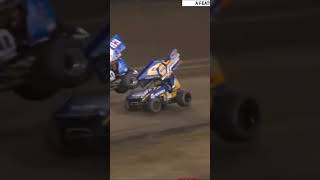 83 MCFADDEN upside down automobile race racing sprintcars [upl. by Larual419]