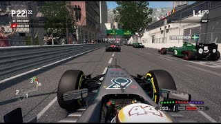 F1 2013 Gameplay Monaco 100 Race Lewis Hamilton [upl. by Lamrert]