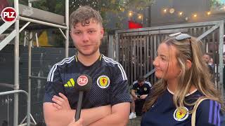 💔 Devastated Scotland fans react to last gasp Hungary defeat [upl. by Neeliak]