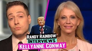 RANDY RAINBOW Interviews Trump Campaign Manager KELLYANNE CONWAY [upl. by Namdor]