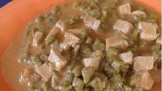 RECETA MEXICANA NOPALES AL PIPIAN [upl. by Aem]