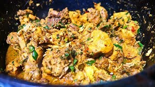 Trini Curried Chicken  Collab with Jenna G the Hijabi TT [upl. by Aspasia135]