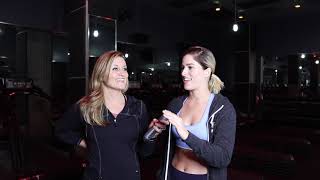 Cassadee Pope Workout Interview 2018 [upl. by Ykvir101]