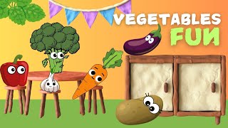 quotVegetables Funquot Poem For Kids [upl. by Eelram]