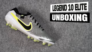 Nike Tiempo Legend 10 Elite FG Mad Voltage Pack Unboxing 4K  DV4328001 [upl. by Noiek464]