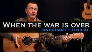 When the war is over Cold Chisel acoustic guitar lesson tutorial [upl. by Desdamonna]