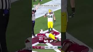 Aaron Rodgers The Hail Mary King 🤴 [upl. by Aisul]