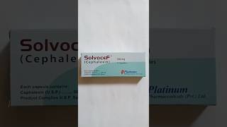 Solvocef  Cephalexin  500 mg capsules price [upl. by Acey]