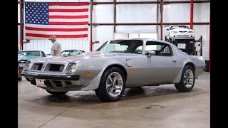 1975 Pontiac Trans Am For Sale  Walk Around [upl. by Gniy]