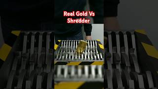 Shredder Vs Real Gold Lets See shorts [upl. by Kotto658]