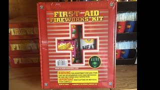 First Aid Fireworks Kit Assortment by Alien Fireworks Unboxing [upl. by Swamy5]