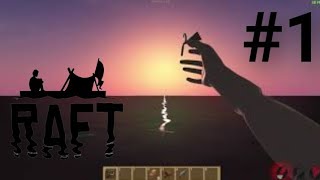 MI TROVO IN MEZZO AL MARE SU UNA ZATTERA  Raft Gameplay ITA Ep1 [upl. by Gayner]