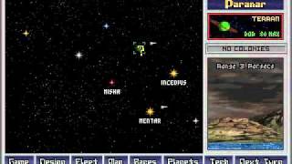 DOS Game Master of Orion [upl. by Rachel]