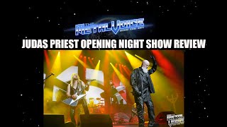 JUDAS PRIEST OPENING NIGHT SHOW REVIEW w Sabaton Montreal Canada Sept 13 2024 [upl. by Atteragram]