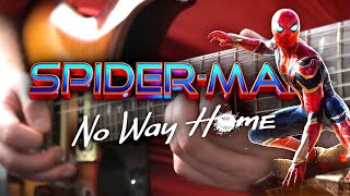 SpiderMan No Way Home Theme on Guitar [upl. by Cirtemed192]