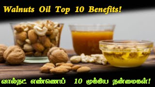 💥Walnuts oil  Top 10 benefits  benefits of walnuts oil  benefits  tamil [upl. by Paton]