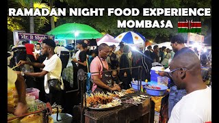 Ramadan Night Life Street Food Experience In MombasaKenya  This only happens at night [upl. by Alekram68]