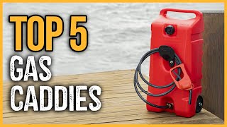 Best Gas Caddies 2024  Top 5 Best Portable Fuel Caddy On Amazon [upl. by Pillyhp]