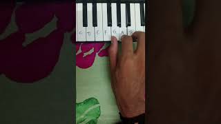 Vivegam Survival on PianoPIAMAXX shorts shortsviral trending piano viralvideovivegamtutorial [upl. by Eiddam]