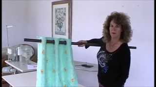 MAKING EYELET CURTAINS using eyelet heading tape  YouTube [upl. by Clare944]