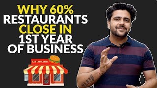 Why 60 Restaurants Close In 1st Year Of Business [upl. by Mctyre439]