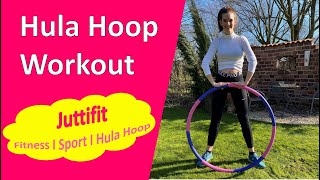 Hula Hoop Workout 10 Minuten I Hula Hoop für Anfänger [upl. by Anileme]