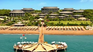 Calista Luxury Resort Belek Turkey 5 stars hotel [upl. by Kasevich]