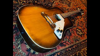 French Tek 6 quot Framus Texan 70s quot Framus Guitar Egmond Pick up restauration [upl. by Gilges279]