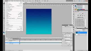 Tutorial Photoshop cs5  Animación y mundo 3D [upl. by Eirtemed]