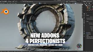 New Blender Addons for Perfectionists [upl. by Lirret825]