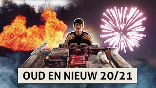 VUURWERK COMPILATIE OUD EN NIEUW 20202021 [upl. by Amoritta]