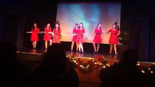 GLEE Christmas Applause  Away from the mistletoe [upl. by Animor]