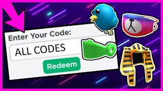 ALL ROBLOX PROMO CODES 2014  2022 [upl. by Ivar558]